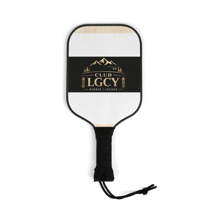 Pickleball Paddle Set — Club LGCY Logo Pickleball Kit with 2 Paddles & Balls