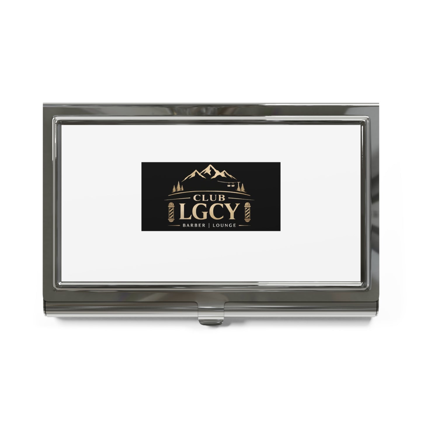 Metal Business Card Holder — Club LGCY Branded Professional Card Case