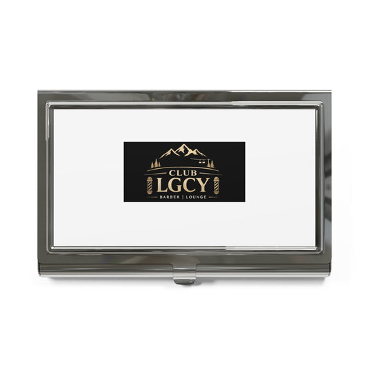Metal Business Card Holder — Club LGCY Branded Professional Card Case